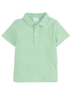 Short Sleeve Striped Polos