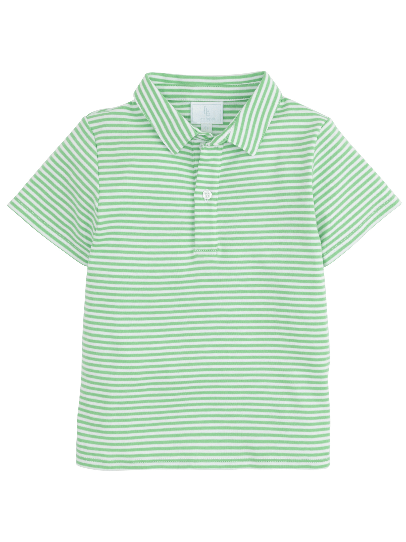 Short Sleeve Striped Polos