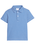 Short Sleeve Striped Polos