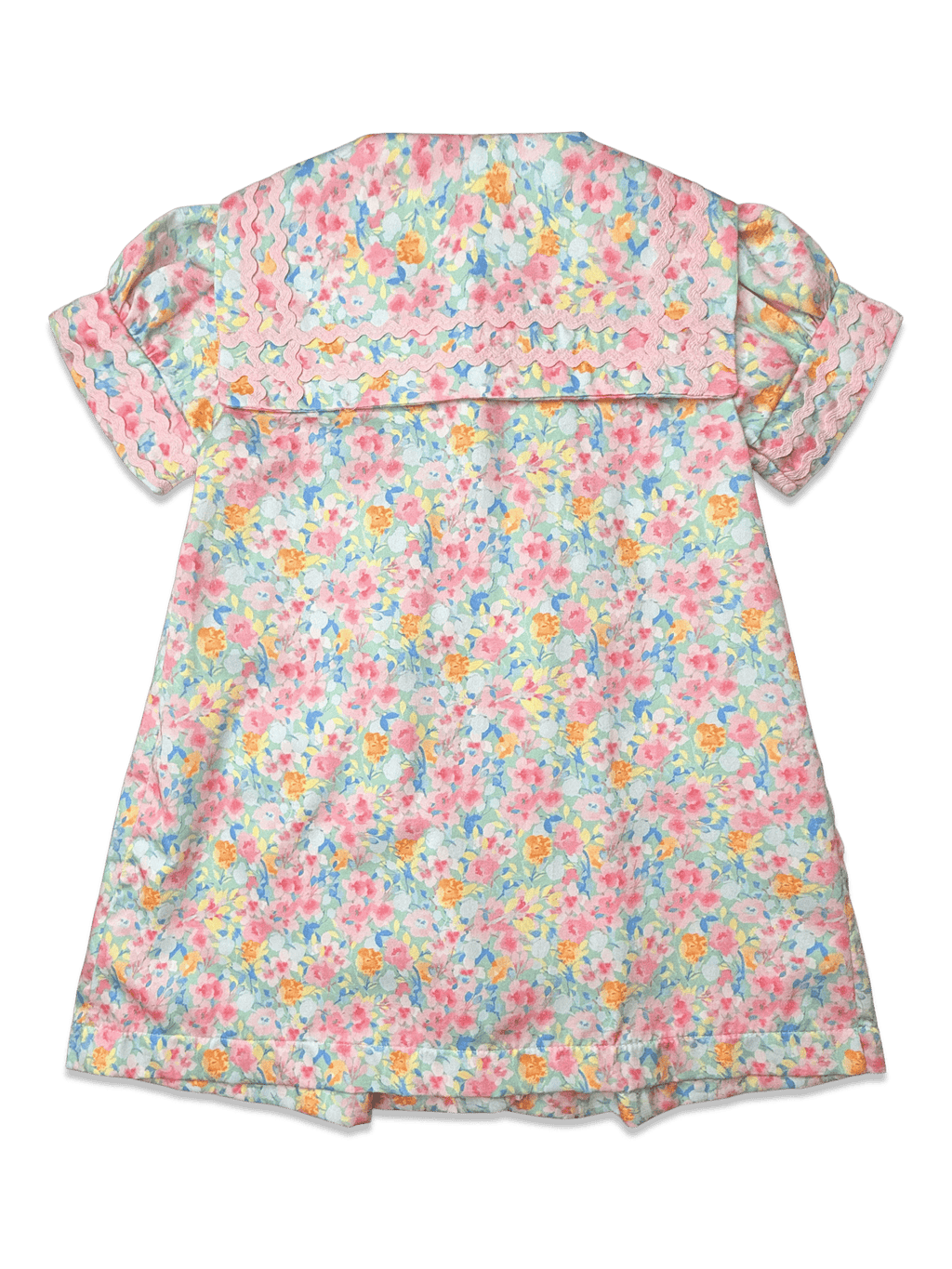 PRE-ORDER Smocked Sailor Dress - Cayman Floral