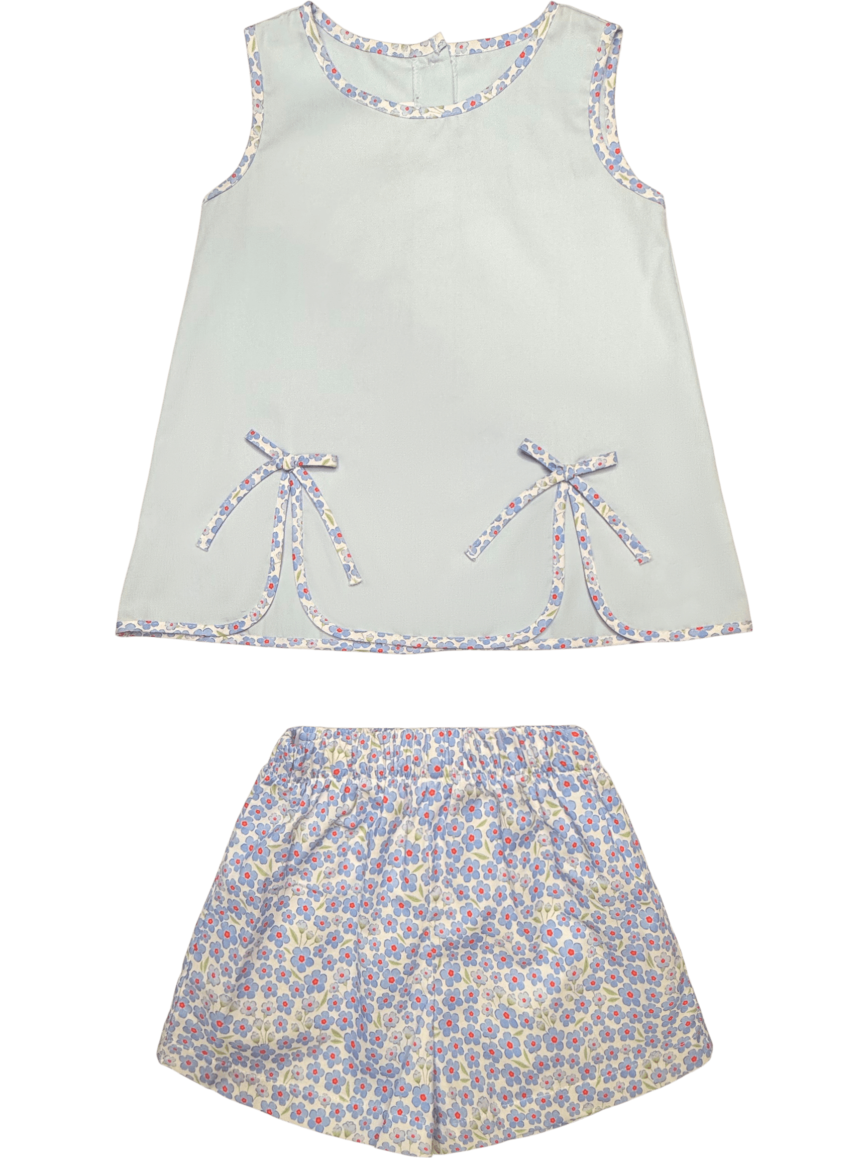 PRE-ORDER Paige Play Set - Red, White & Bloom Floral