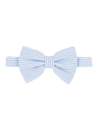 Baylor Bowtie- Blue Seersucker