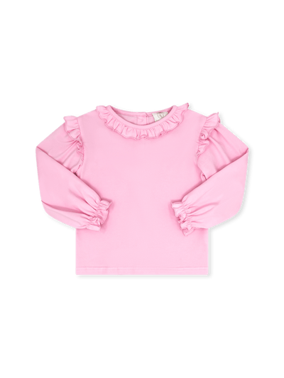 PRE-ORDER Evelyn Blouse-Pembroke Pink