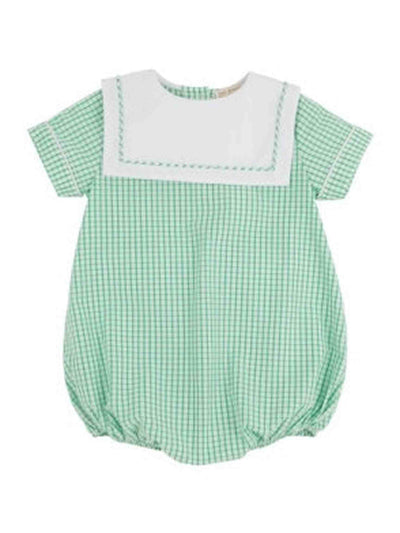 Townes Top Sail Bubble-Kiawah Kelly Green Windowpane