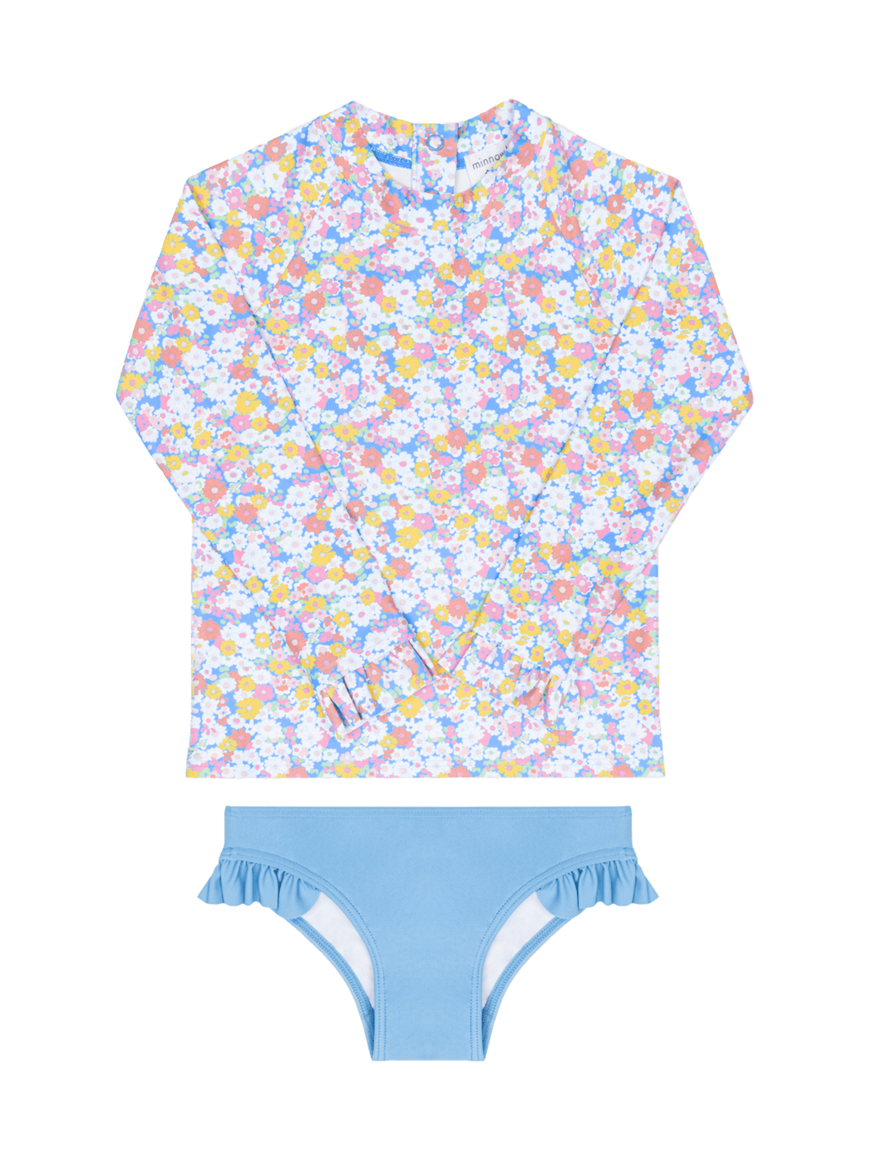 PRE-ORDER Jasmine Blossom Rashguard Set - Posh Tots Children's Boutique