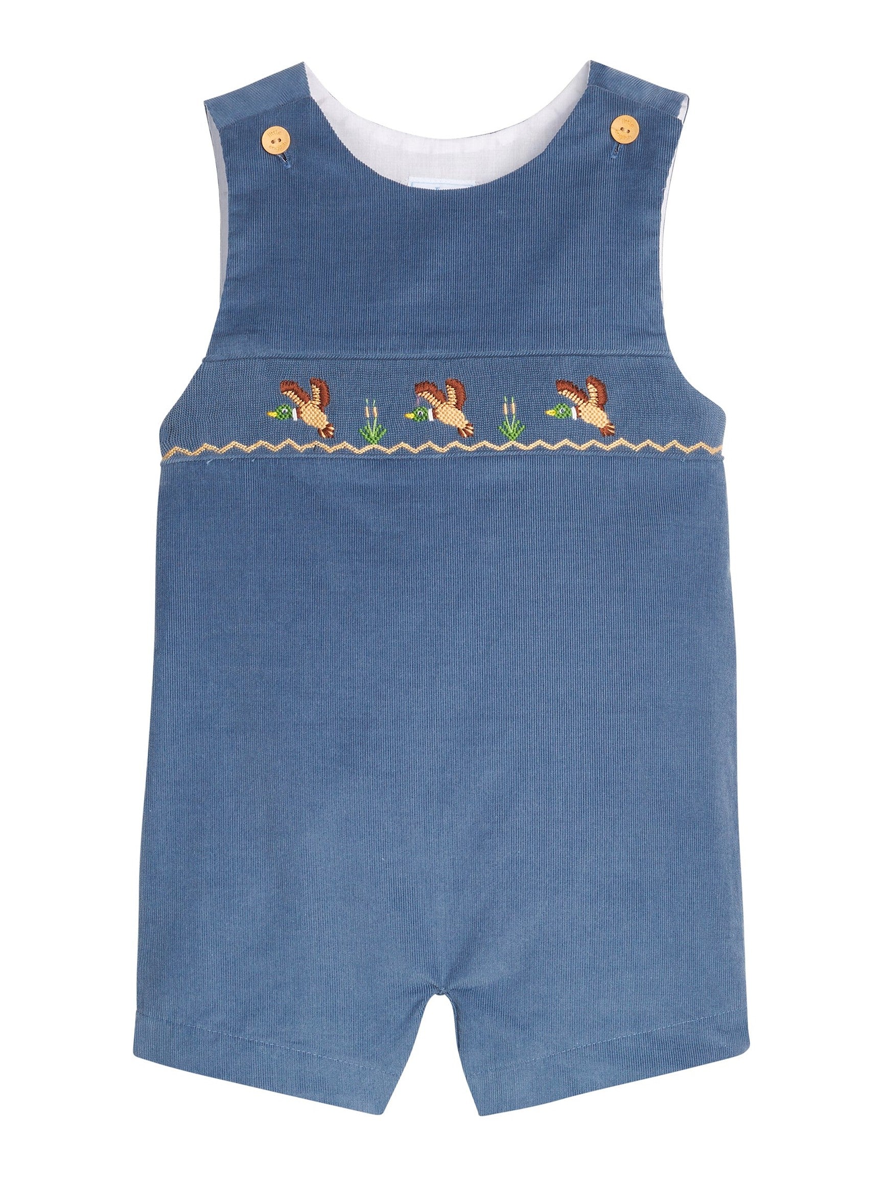 Smocked Vintage John John - Flying Mallard
