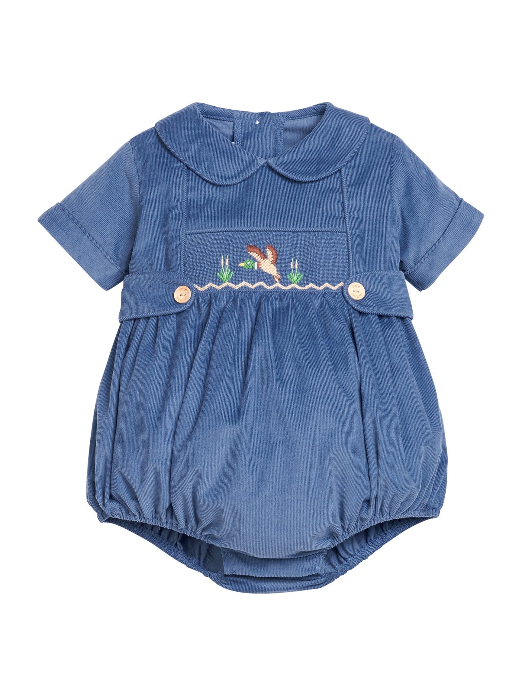 Smocked Daniel Bubble - Flying Mallard