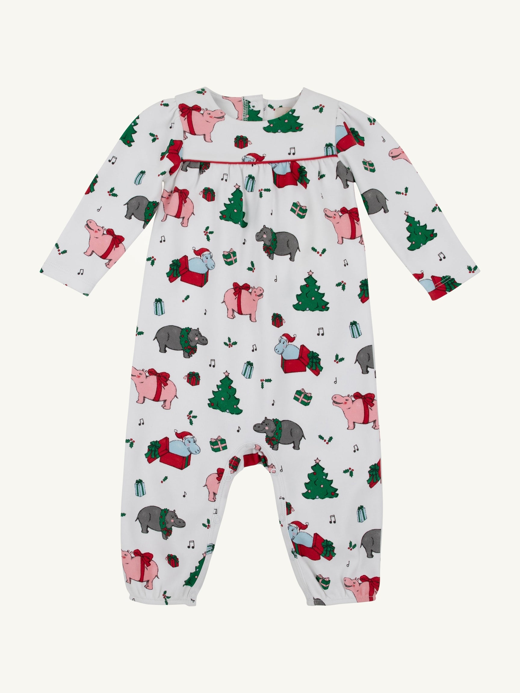 Long Sleeve Penny's Playsuit - Heavy Weight
