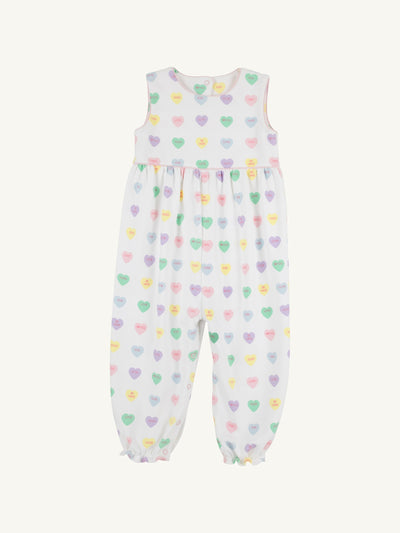 Sleeveless Rebecca Romper- We Heart You