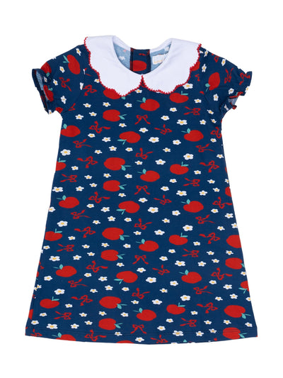 PRE-ORDER Presley Kait Dress - Schoolhouse Apples