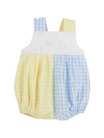 Branham Bubble- Buckhead Blue Gingham- Lake Worth Yellow