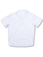 Boy's White Terry Polo