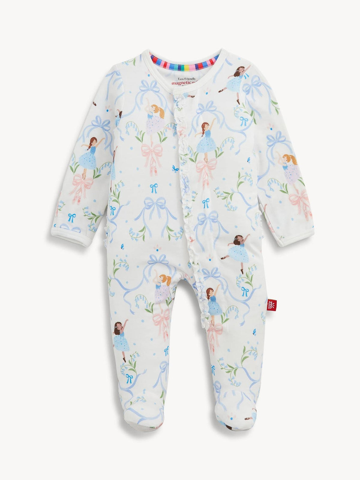 It Takes Tutu Modal Ruffle Footie