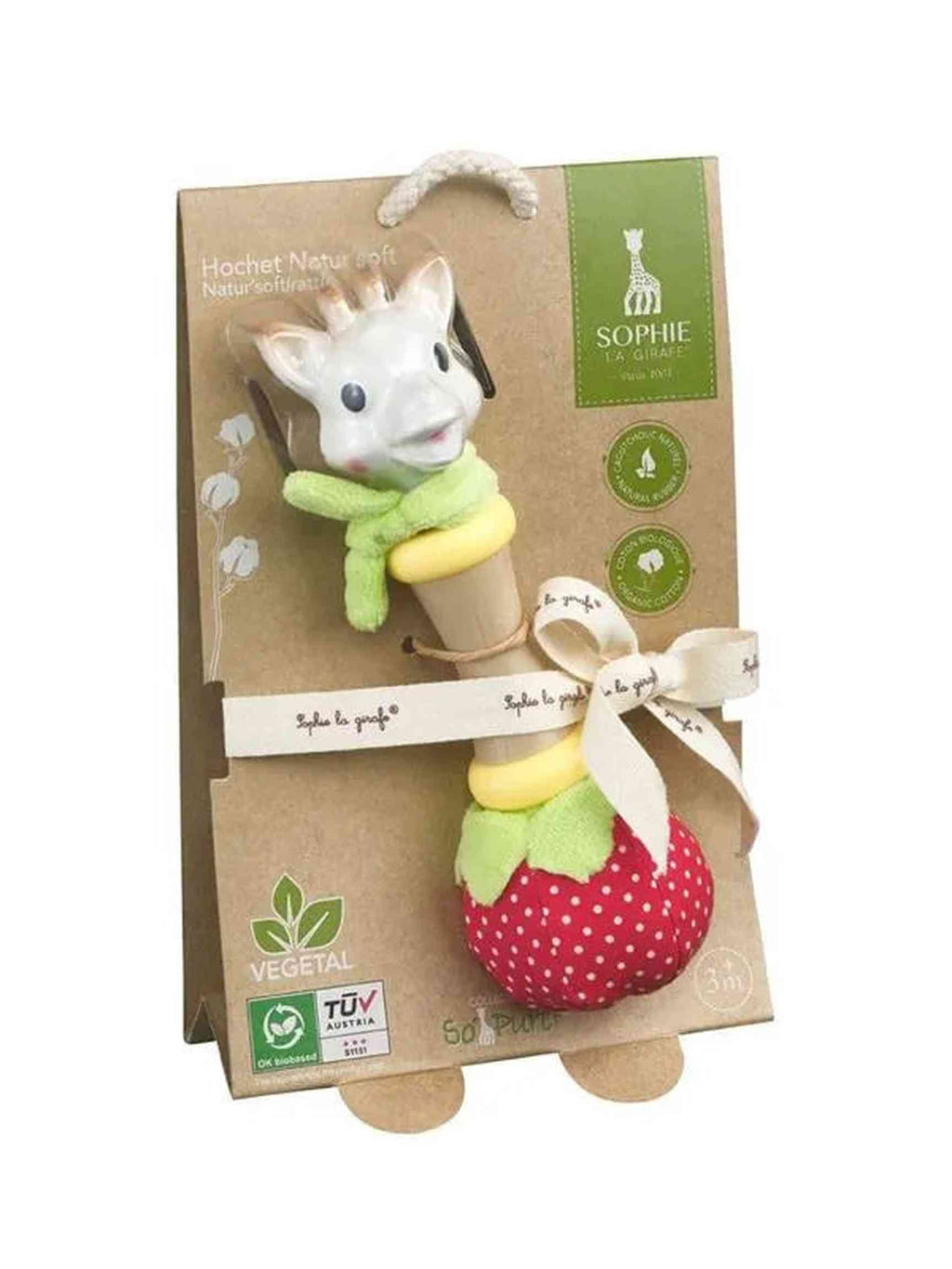 Sophie La Girafe So'pure Natur Soft Rattle