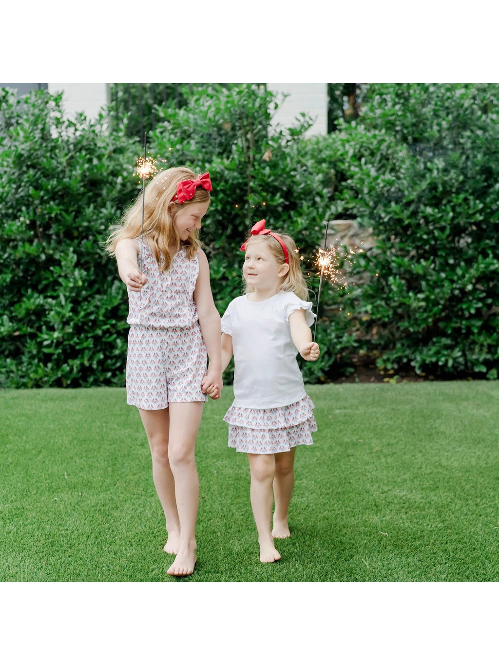 Lola Romper - Stars, Stripes & Bows