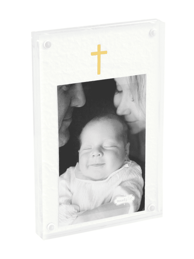 Cross Acrylic Picture Frame