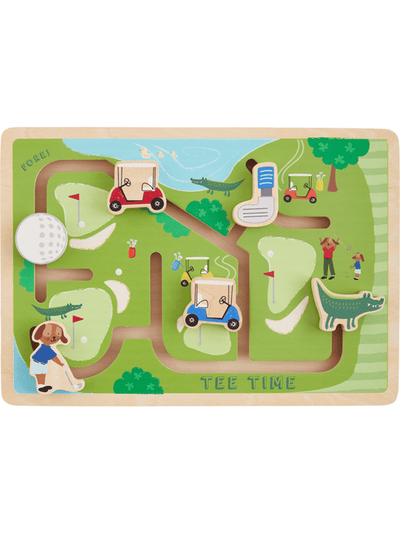 Golf Maze Wood Toy - Posh Tots Children's Boutique