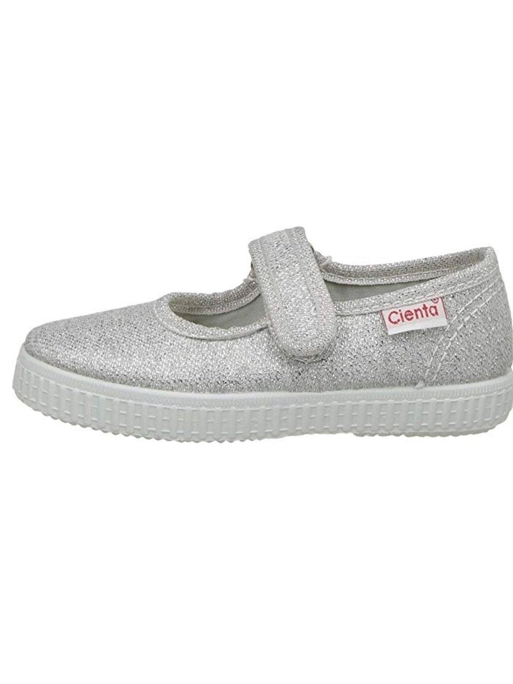 Cienta Sparkle Mary Jane Sneaker