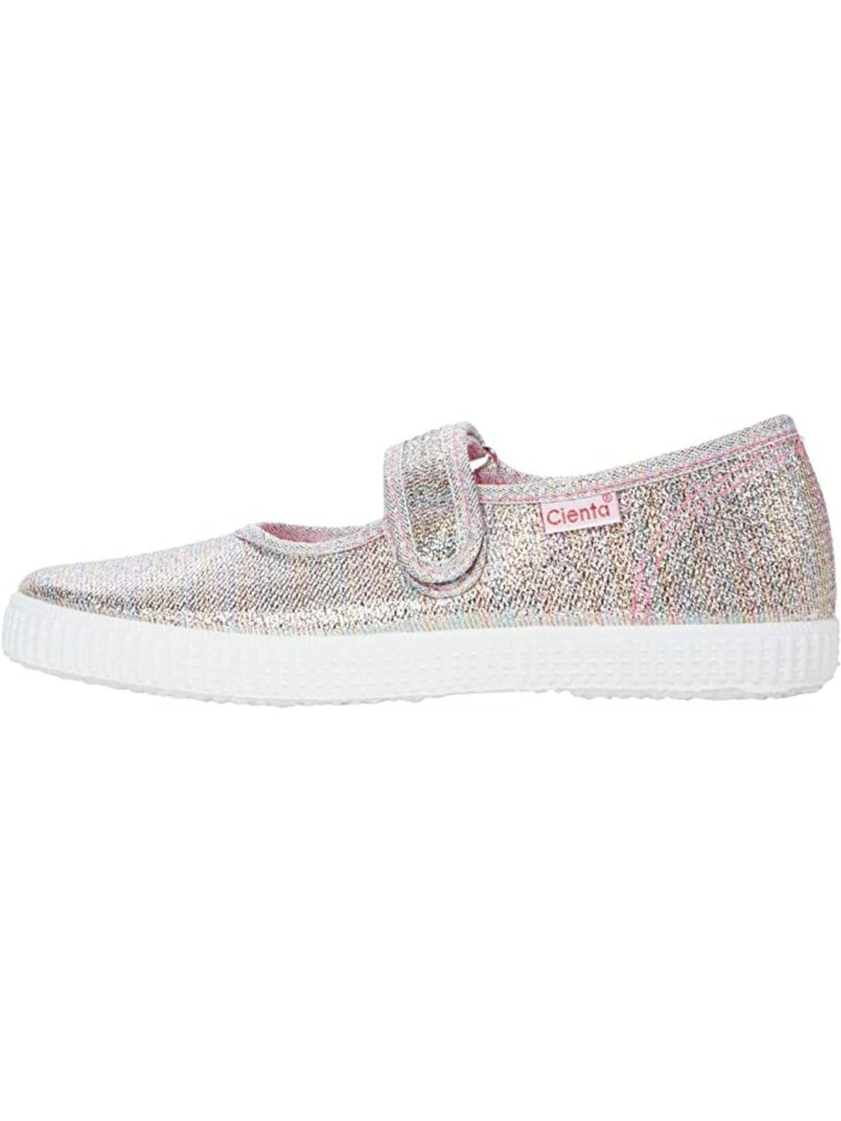 Cienta Sparkle Mary Jane Sneaker