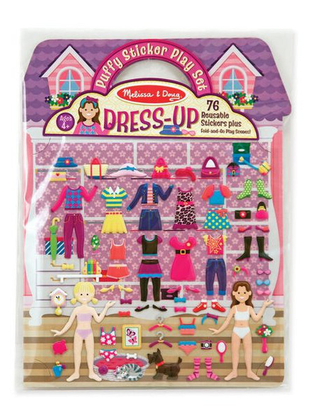 Puffy Sticker Play Set - Dress Up