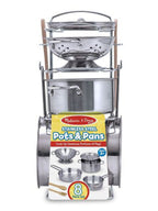 Stainless Steel Pots & Pans Play Set