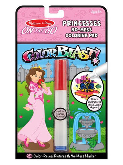 On the Go ColorBlast No-Mess Coloring Pad - Princess