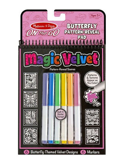 Magic Velvet Butterfly Scenes - On the Go Travel Activity