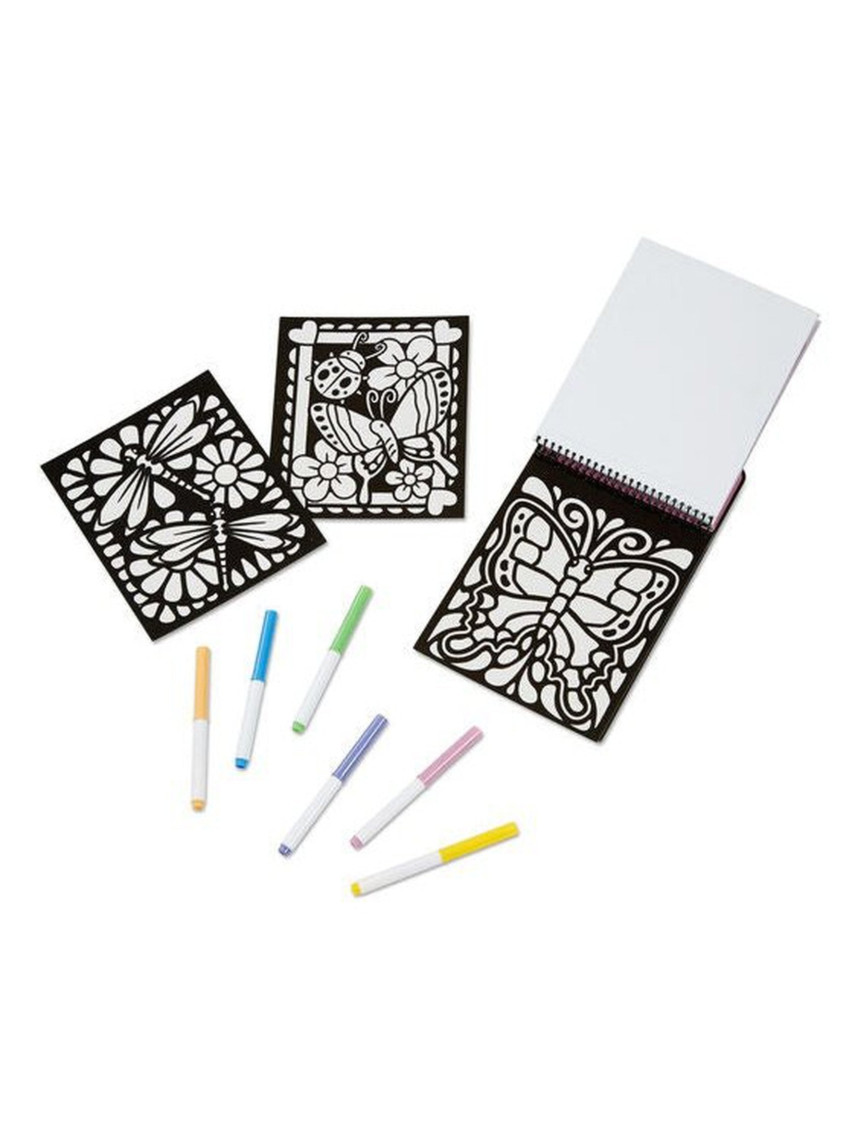 Magic Velvet Butterfly Scenes - On the Go Travel Activity