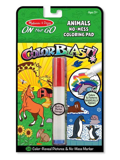 ColorBlast On the Go Coloring Pad - Animals