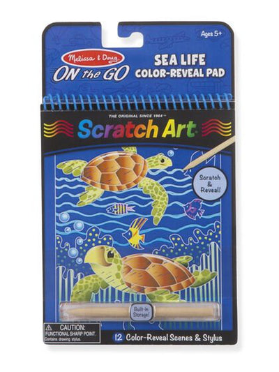 Scratch Art- Sea Life- On the Go Travel Activity