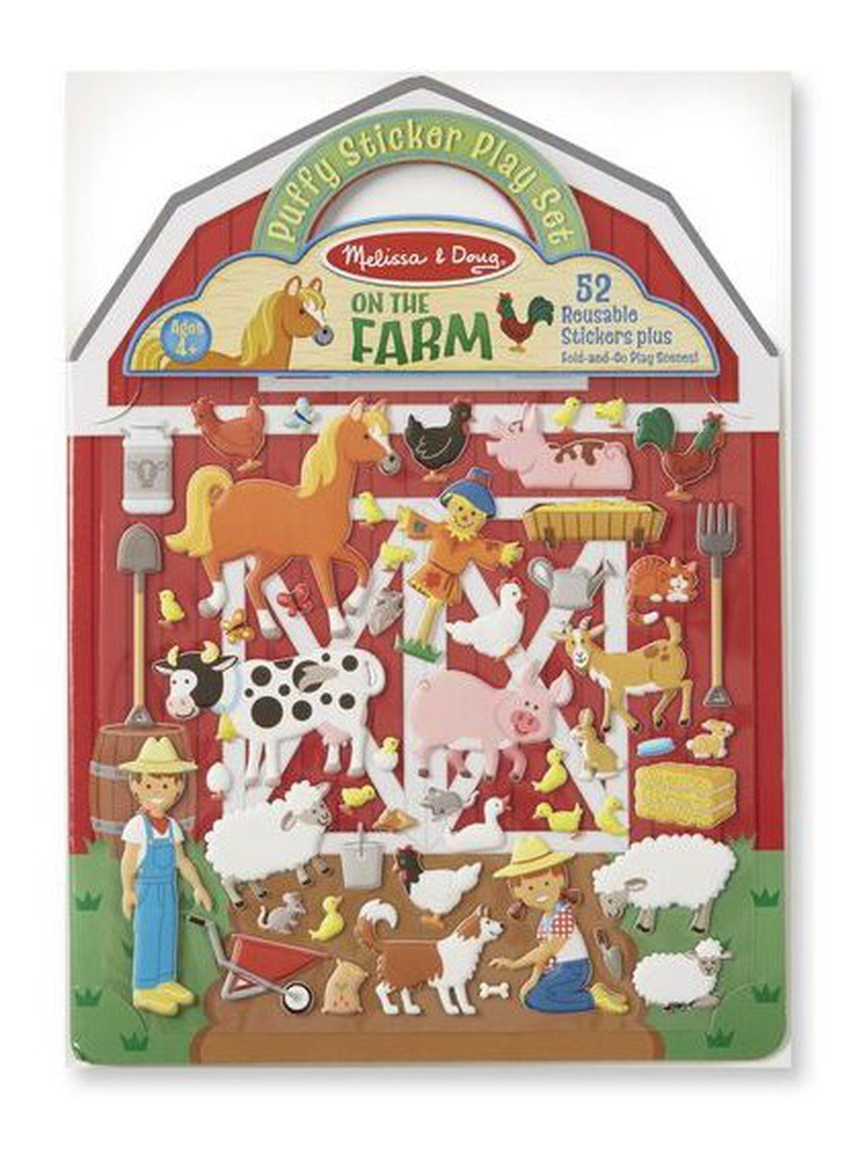 Puffy Sticker Play Set - On the Farm