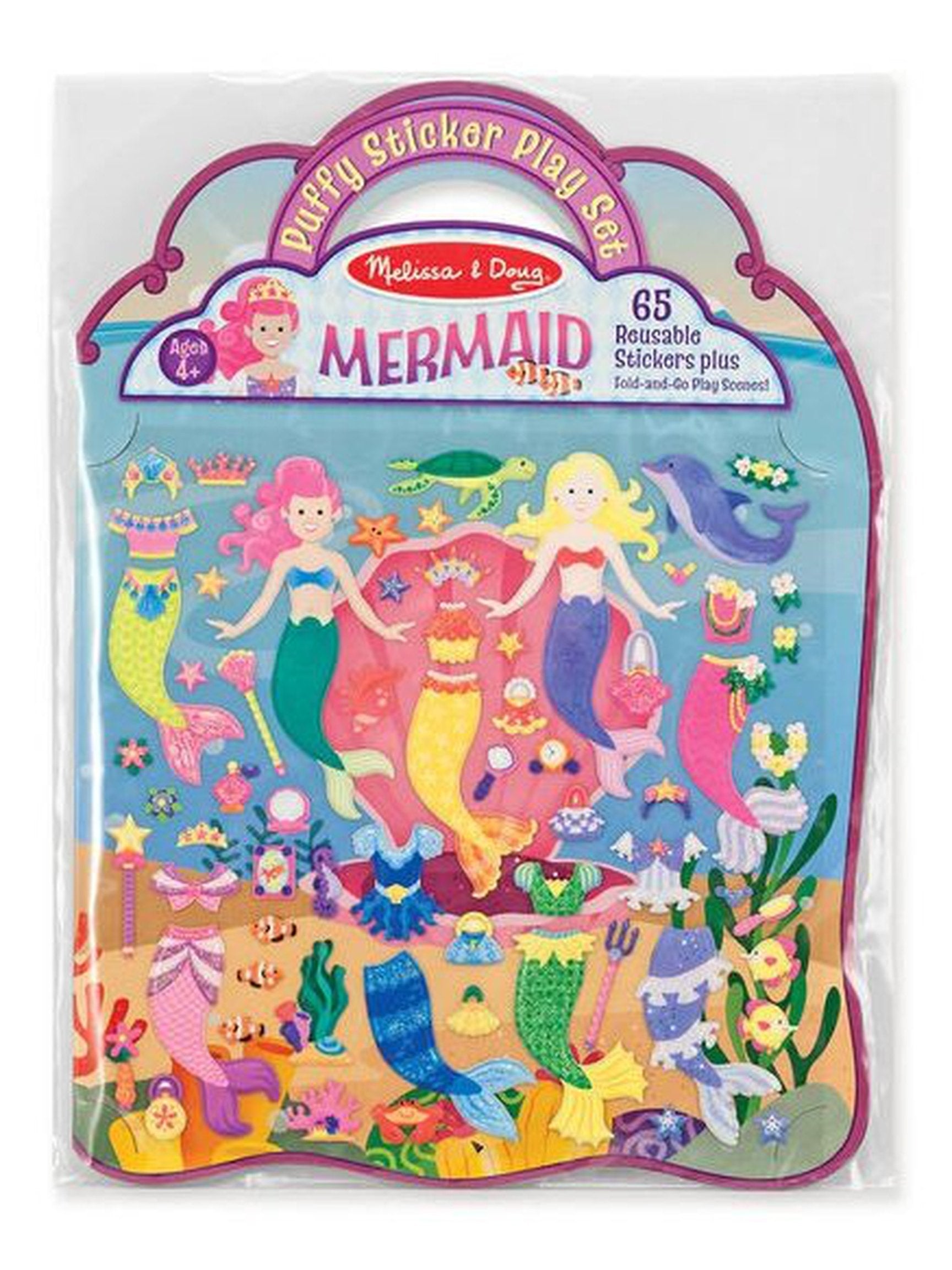 Puffy Sticker Play Set: Mermaid