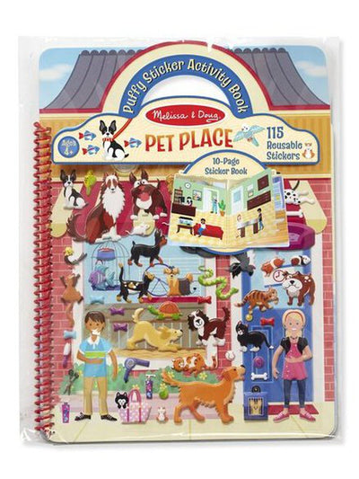 Puffy Sticker Activity Book - Pet Place