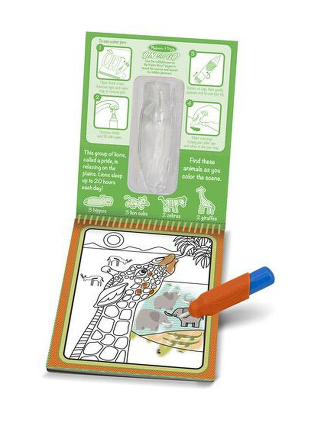 Water Wow! Safari - On the Go Travel Activity