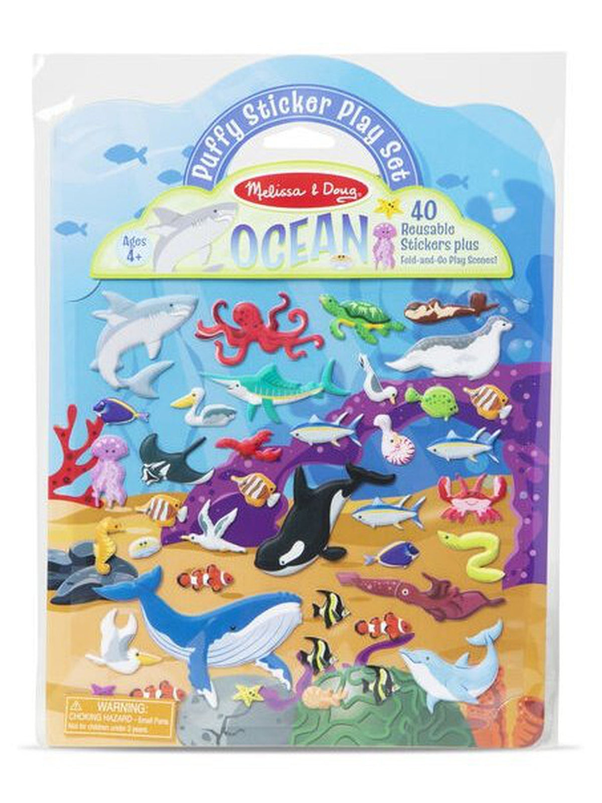 Puffy Sticker Play Set - Ocean