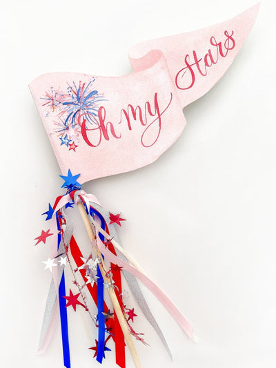 Oh My Stars Party Pennant