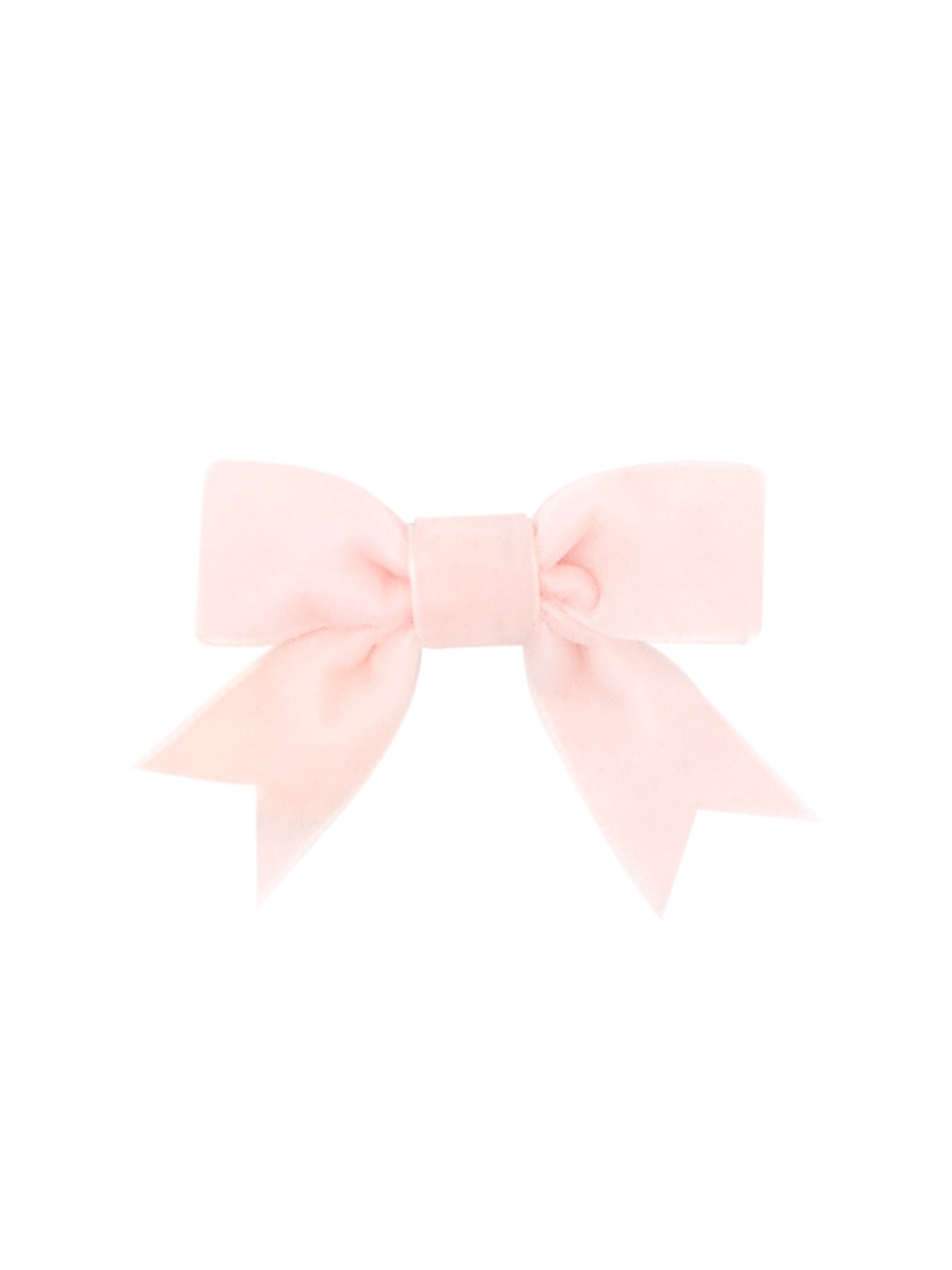 Mini Velvet Two-Loop Bow