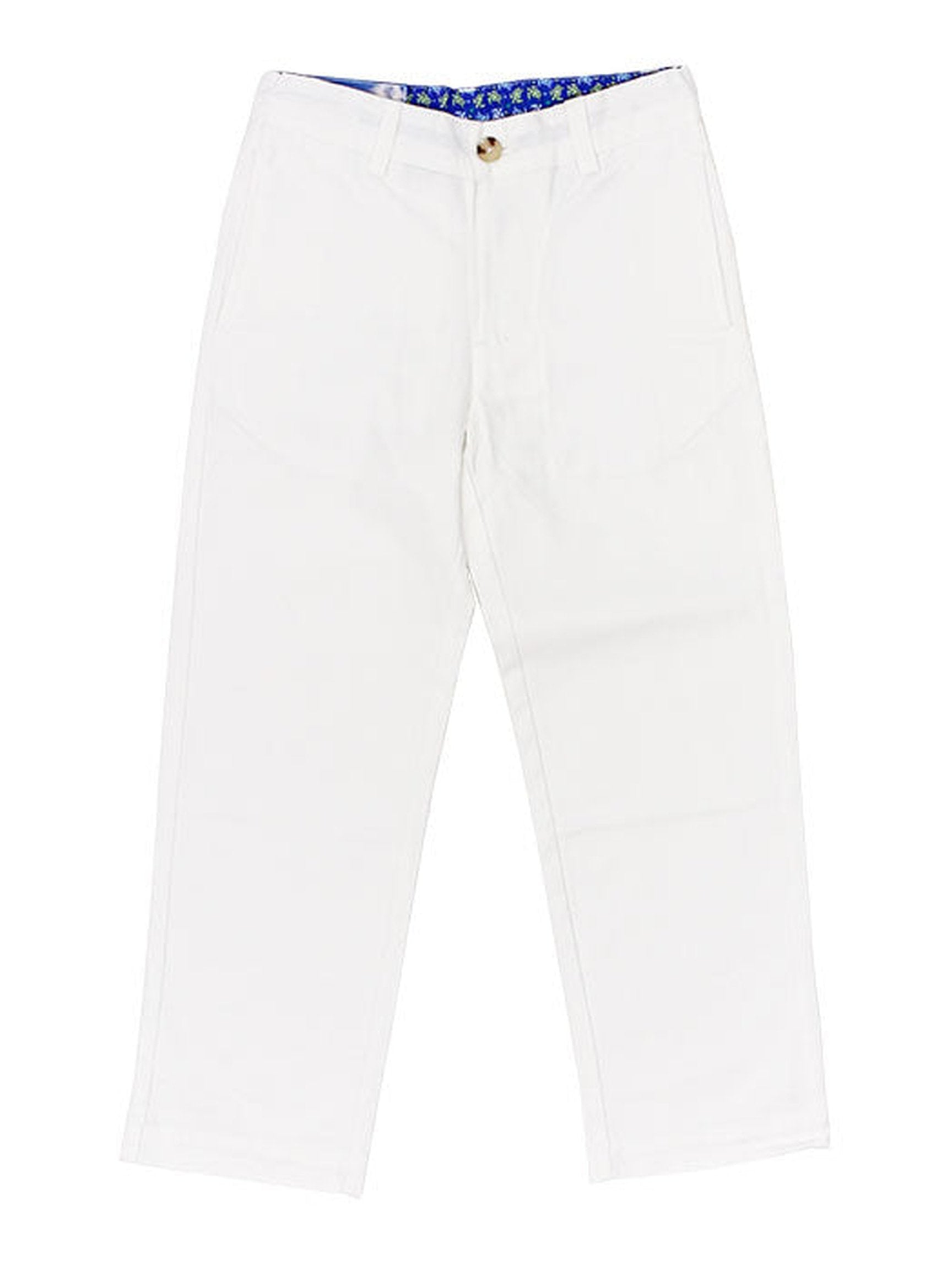 Champ Pant- White Twill