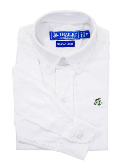Oxford Button Down Shirt, White