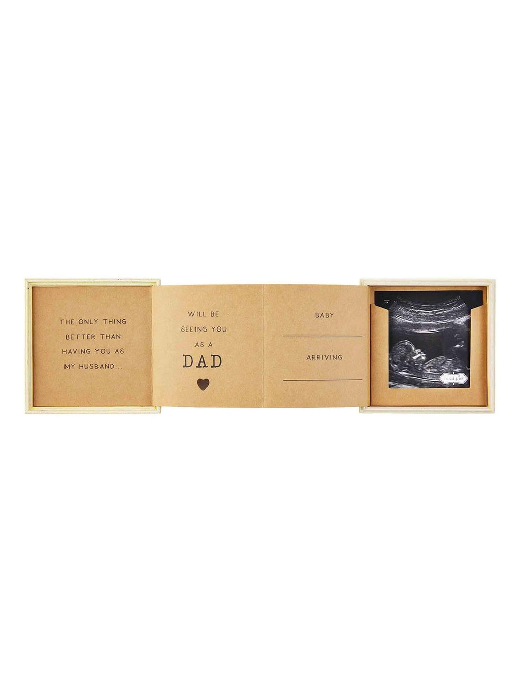 Dad Announcement Gift Box
