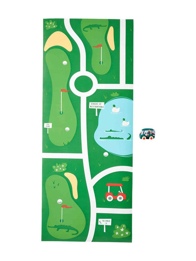 Green Cart w/ Golf Course Mat