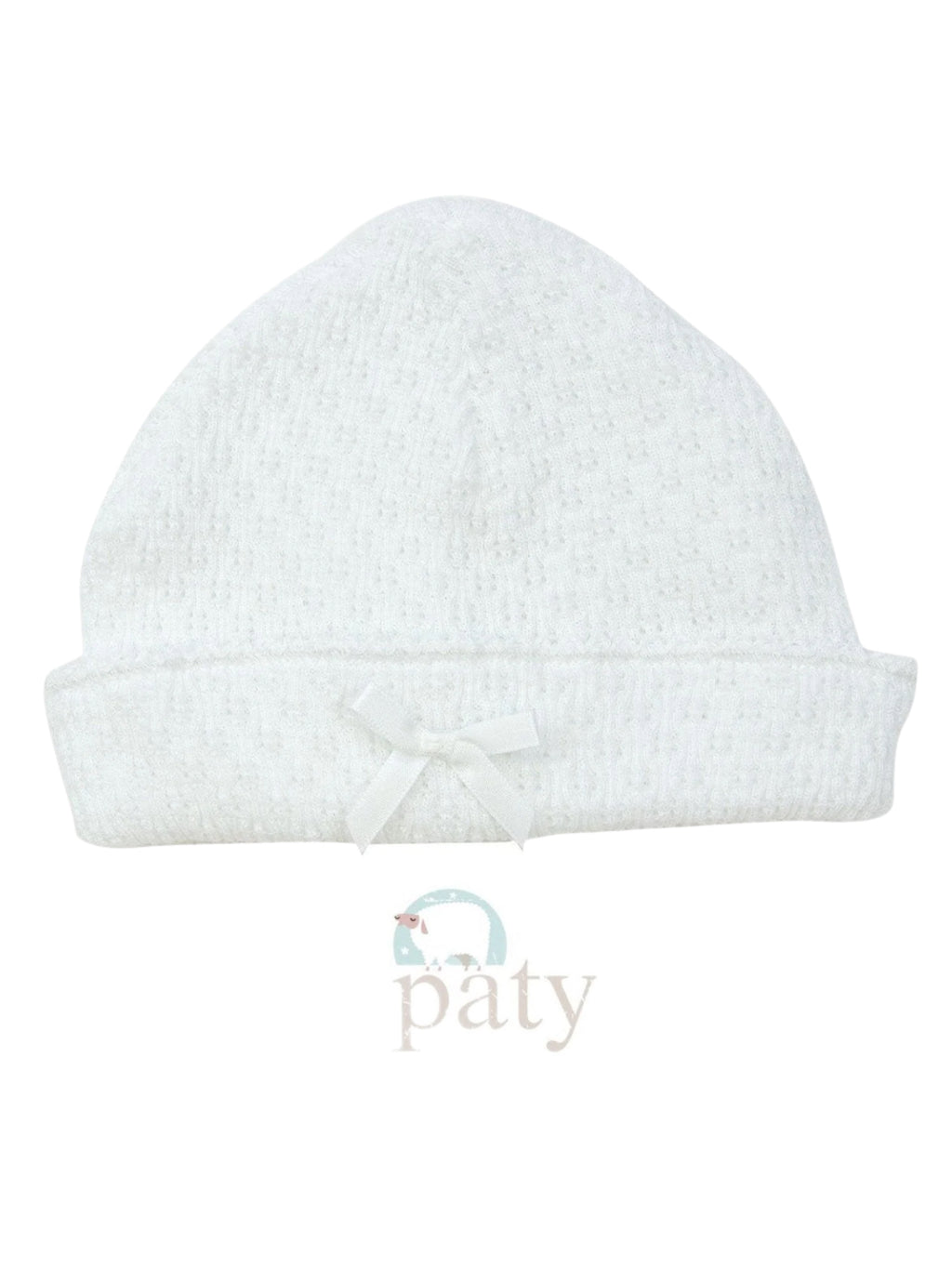 Paty Knit Cap with Bow