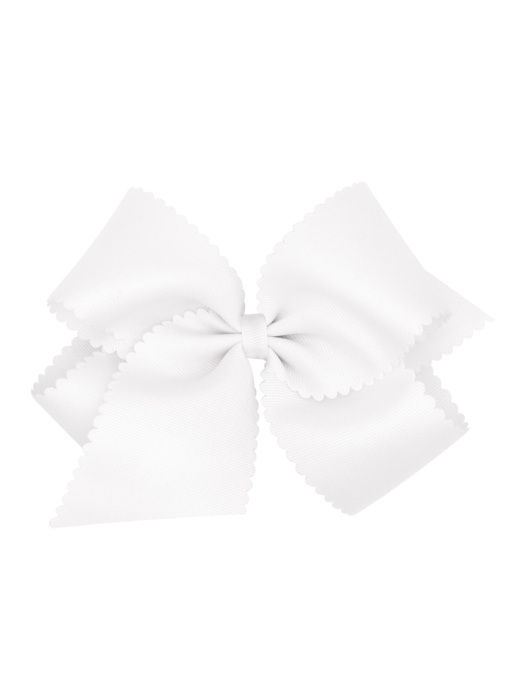 Scalloped Edge Grosgrain Bow