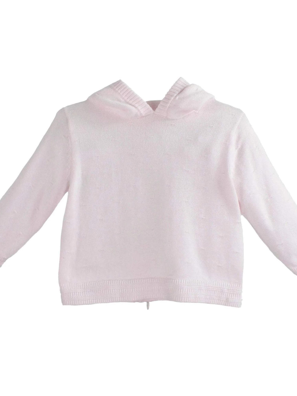Back Zip Hooded Cardigan - Asst'd Colors