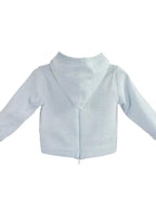Back Zip Hooded Cardigan - Asst'd Colors