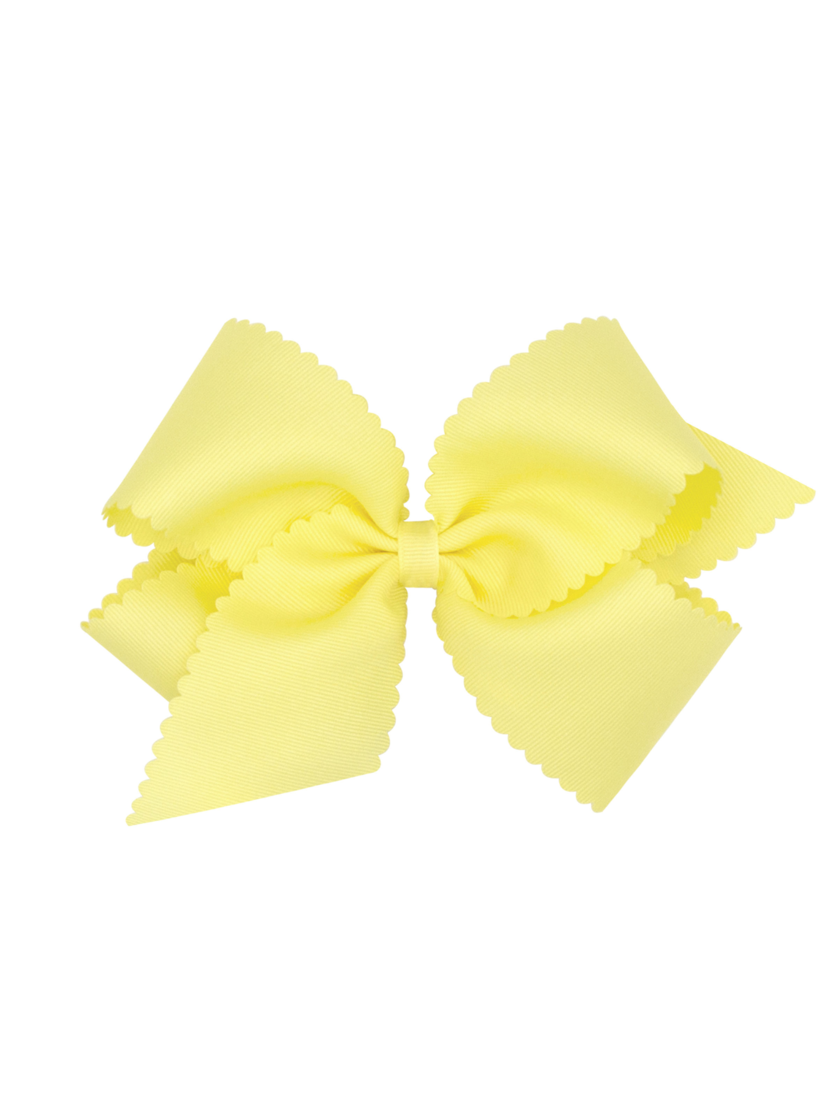 Scalloped Edge Grosgrain Bow