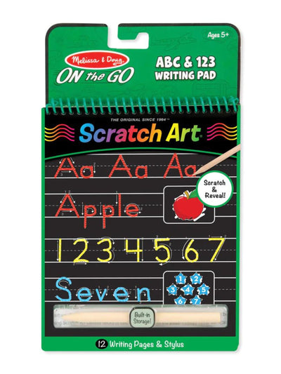 Scratch Art - 123 & ABC Writing Pad