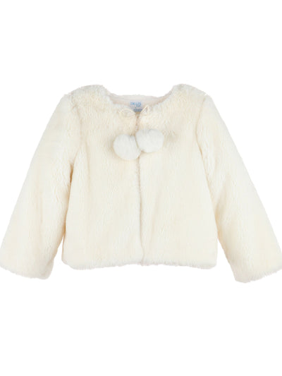 Cozy Fur Jacket - Ivory