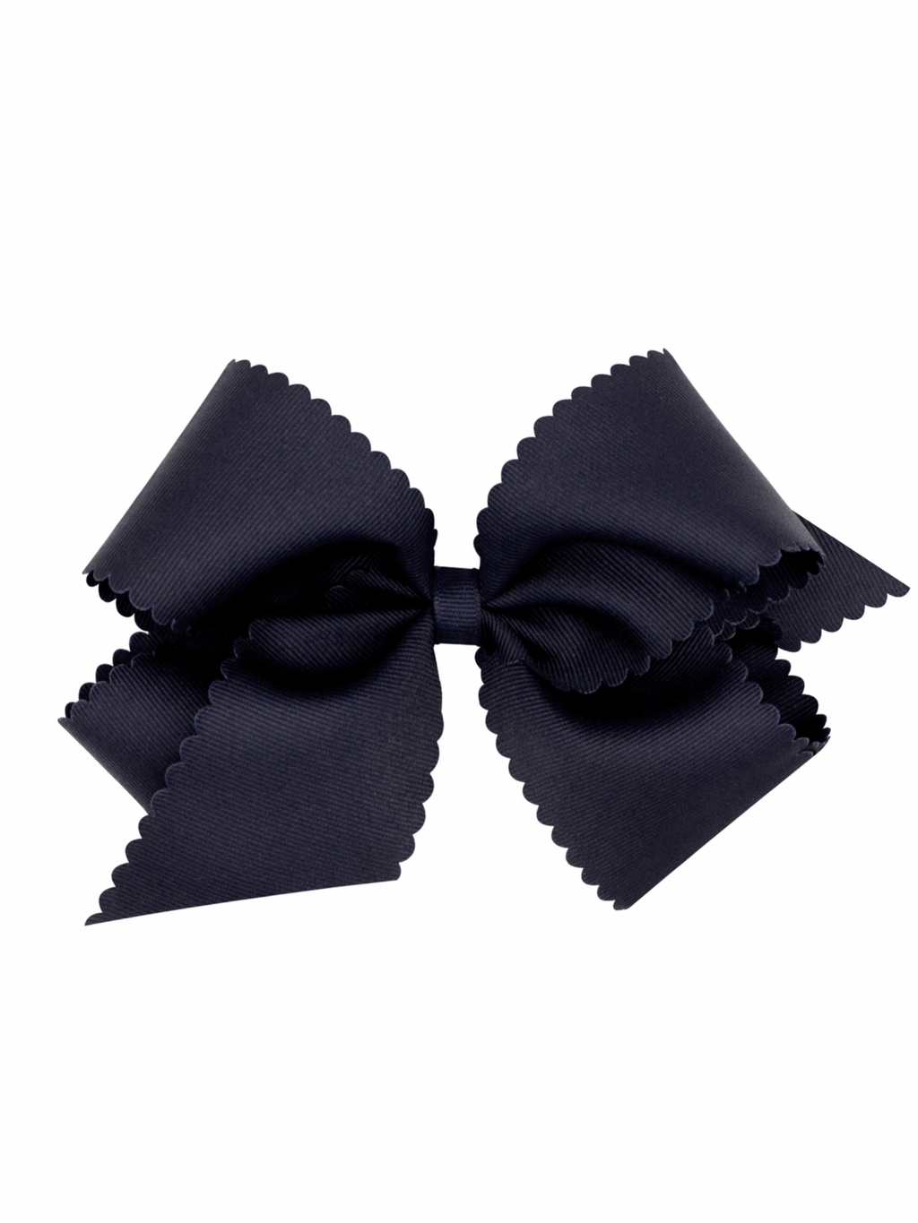 Scalloped Edge Grosgrain Bow