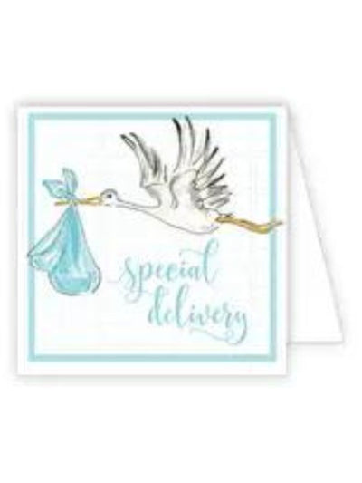 Special Delivery Handpainted Enclosure Card